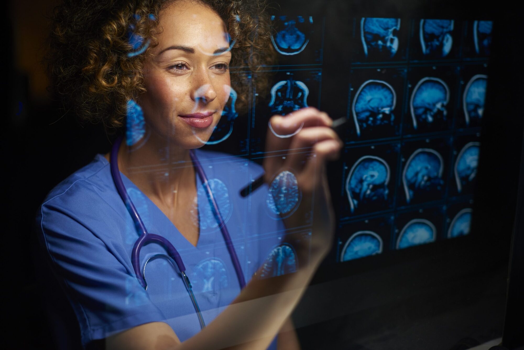 analyzing brain scans