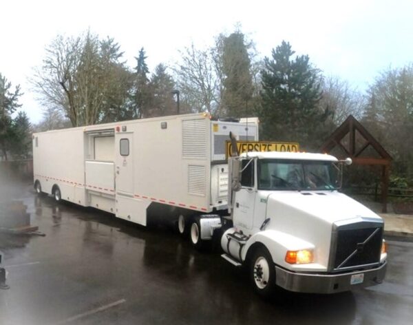Transportation of Mobile MRI / CT